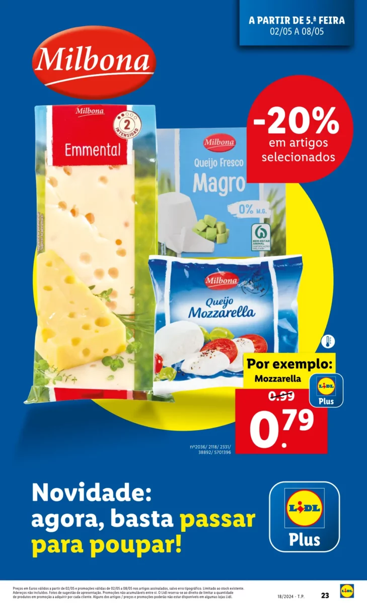 Antevis&atilde;o Folheto LiDL Novidades (a partir de 2 maio)