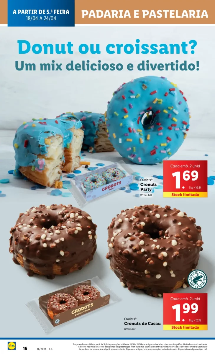 Antevis&atilde;o Folheto LiDL Novidades (18 a 24 abril)