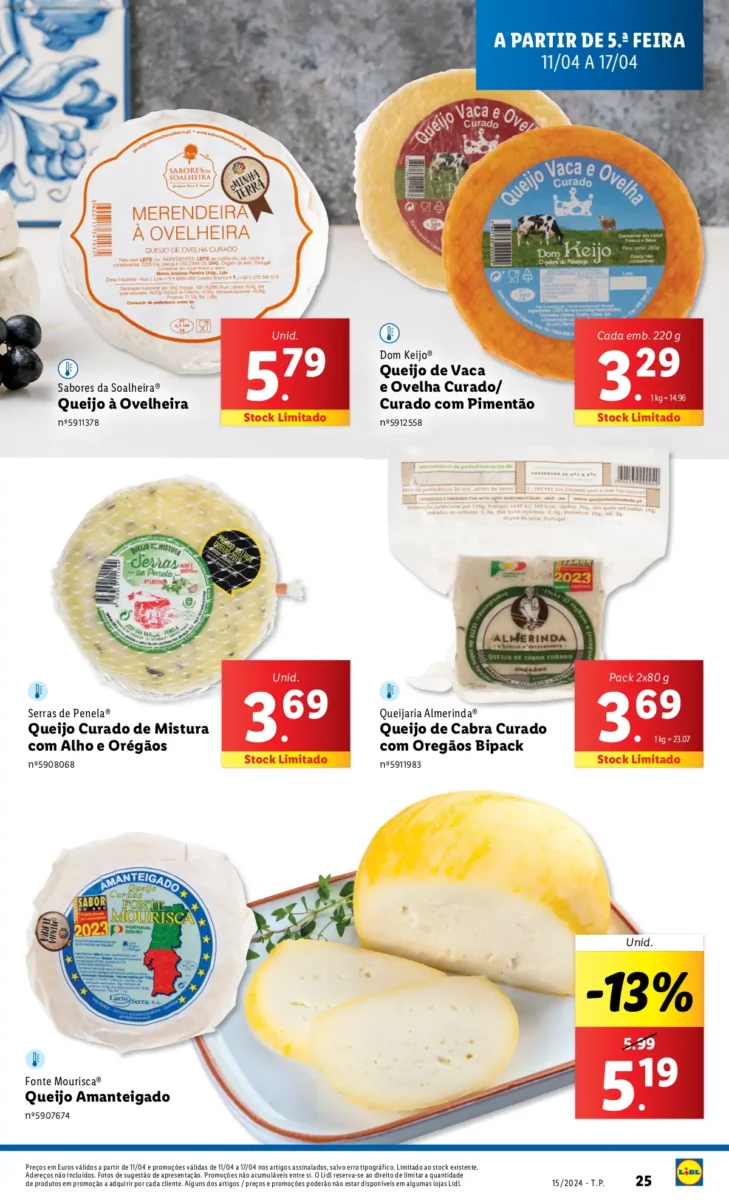Antevis&atilde;o Folheto LiDL Novidades (a partir de 11 abril)