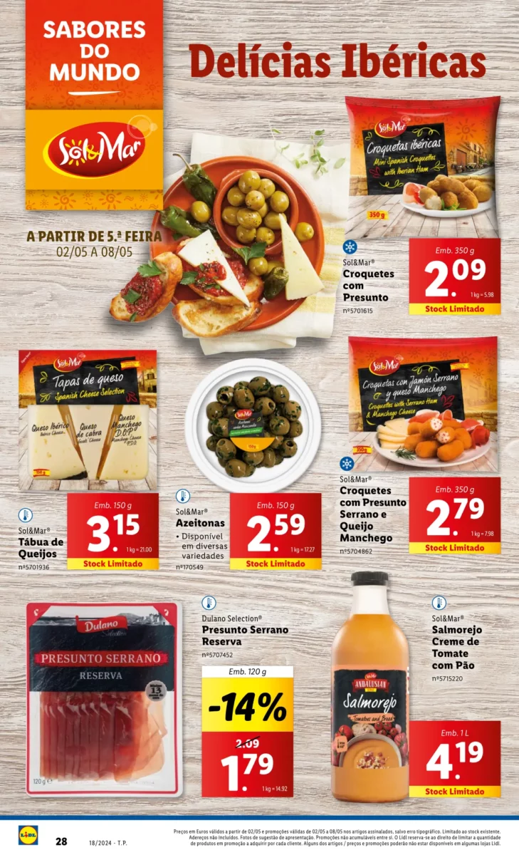 Antevis&atilde;o Folheto LiDL Novidades (a partir de 2 maio)