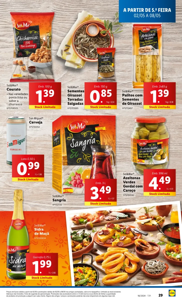 Antevis&atilde;o Folheto LiDL Novidades (a partir de 2 maio)