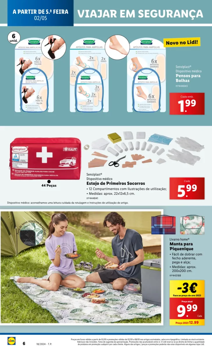 Antevis&atilde;o Folheto LiDL Novidades (a partir de 2 maio)