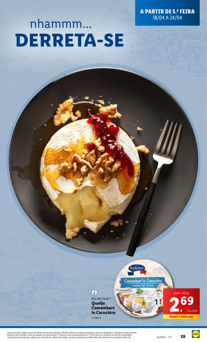 Antevis&atilde;o Folheto LiDL Novidades (18 a 24 abril)
