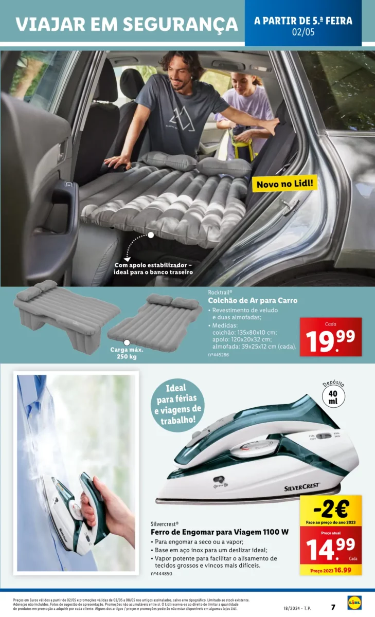 Antevis&atilde;o Folheto LiDL Novidades (a partir de 2 maio)