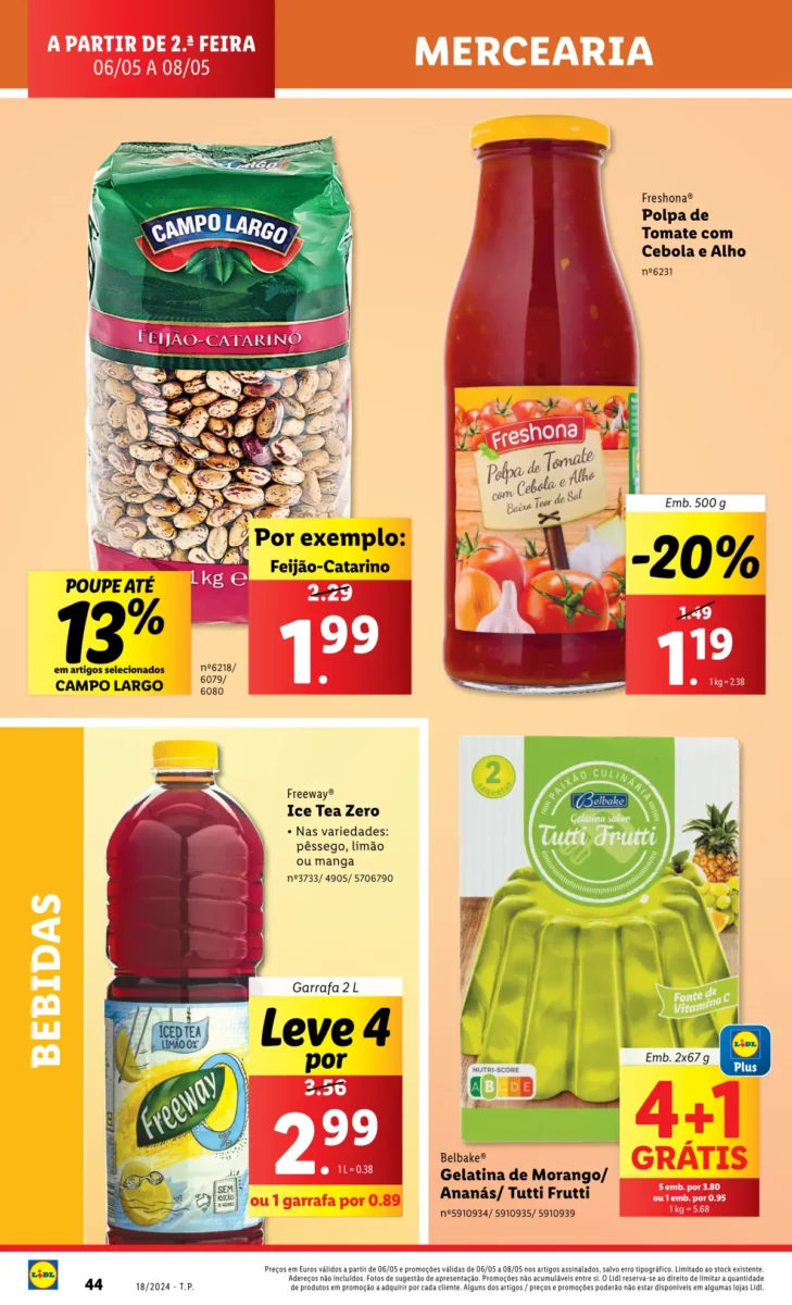 Antevis&atilde;o Folheto LiDL Novidades (a partir de 2 maio)