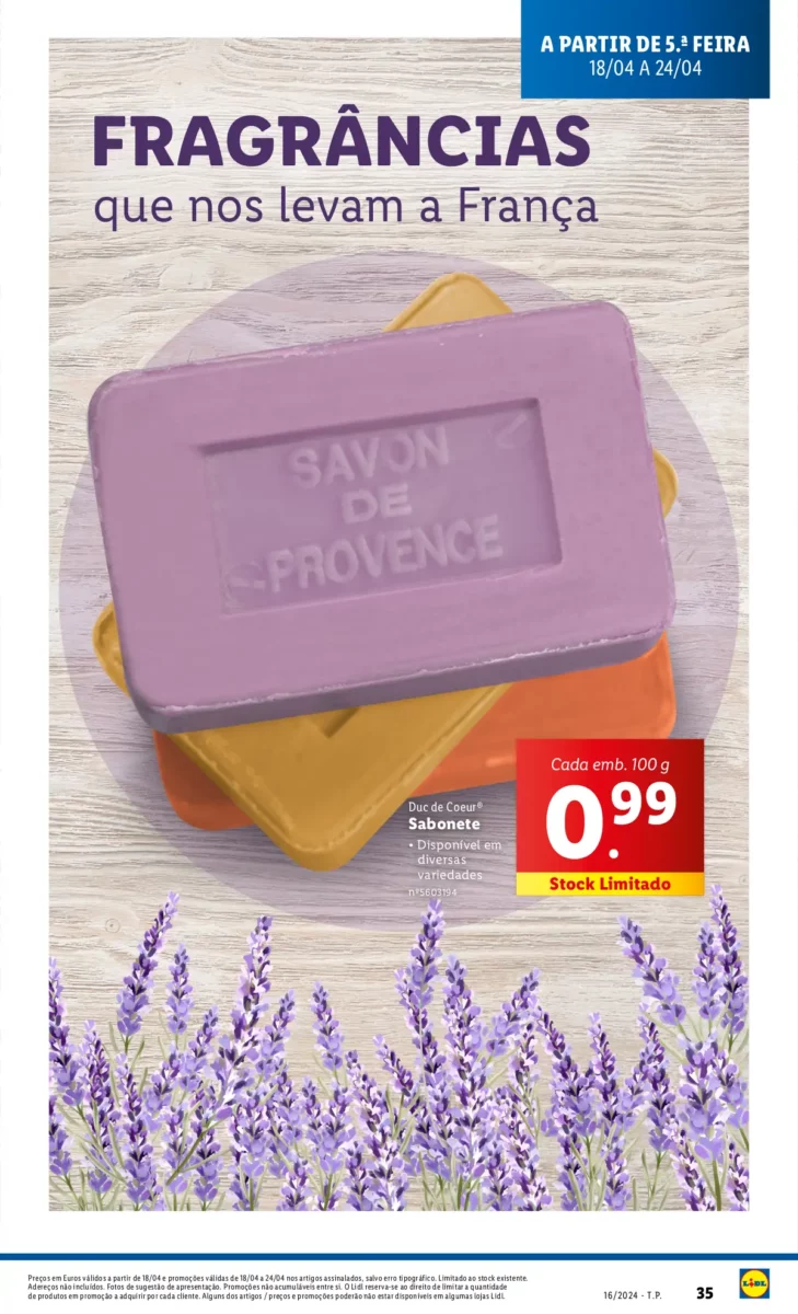 Antevis&atilde;o Folheto LiDL Novidades (18 a 24 abril)