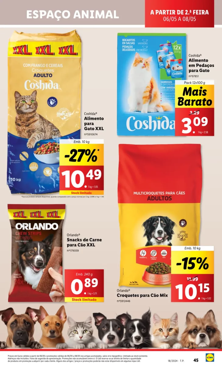 Antevis&atilde;o Folheto LiDL Novidades (a partir de 2 maio)