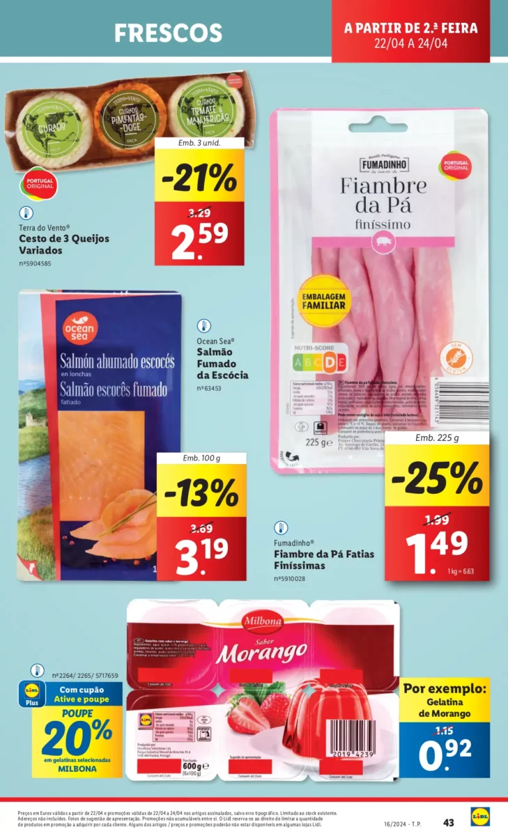 Antevis&atilde;o Folheto LiDL Novidades (18 a 24 abril)