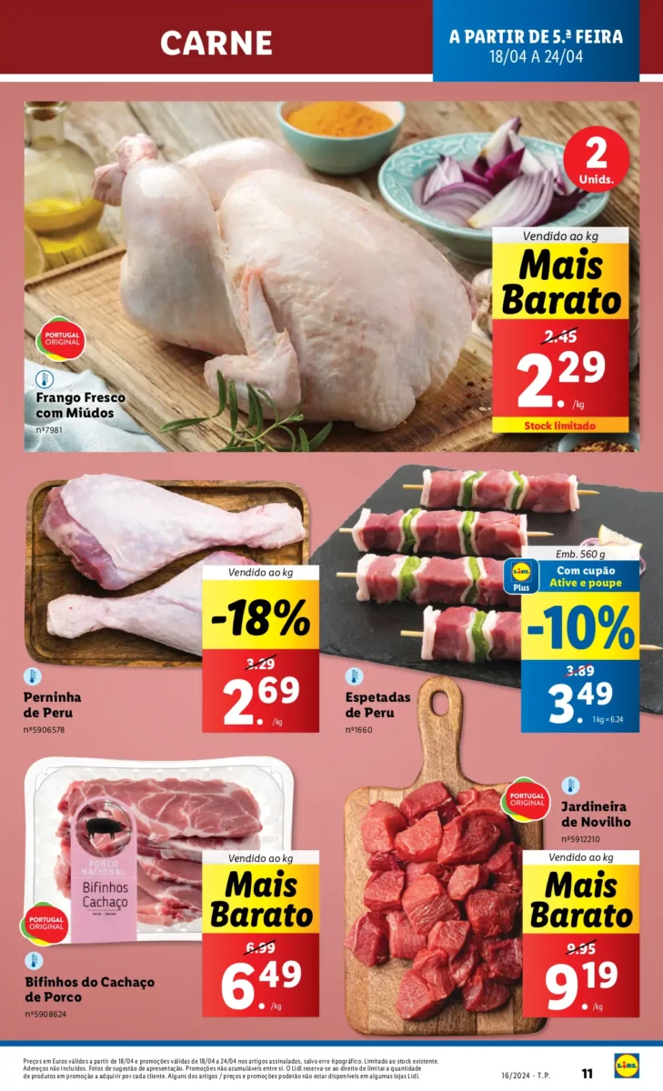 Antevis&atilde;o Folheto LiDL Promo&ccedil;&otilde;es (18 a 24 abril)