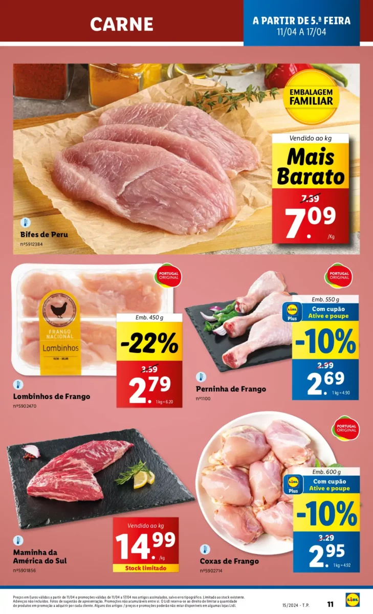 Antevis&atilde;o Folheto LiDL Promo&ccedil;&otilde;es (11 a 18 abril)