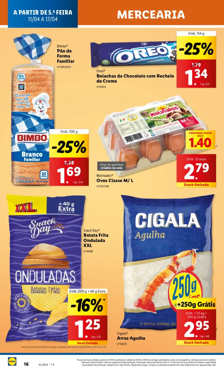 Antevis&atilde;o Folheto LiDL Promo&ccedil;&otilde;es (11 a 18 abril)