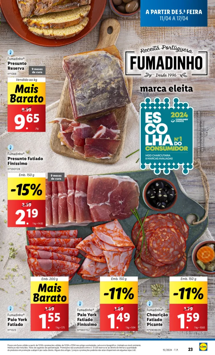 Antevis&atilde;o Folheto LiDL Promo&ccedil;&otilde;es (11 a 18 abril)