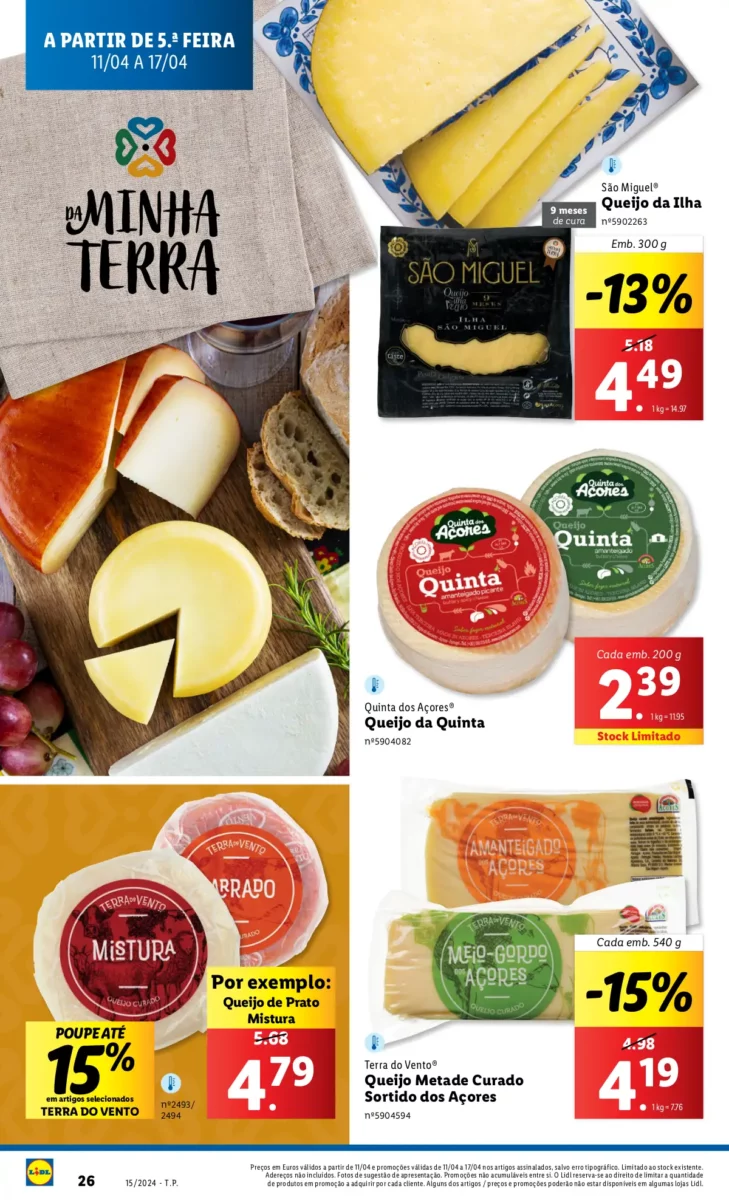 Antevis&atilde;o Folheto LiDL Promo&ccedil;&otilde;es (11 a 18 abril)
