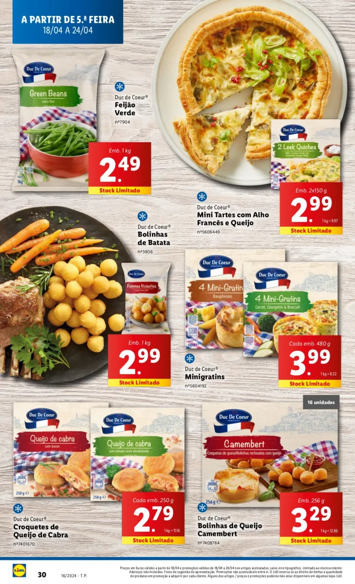 Antevis&atilde;o Folheto LiDL Promo&ccedil;&otilde;es (18 a 24 abril)