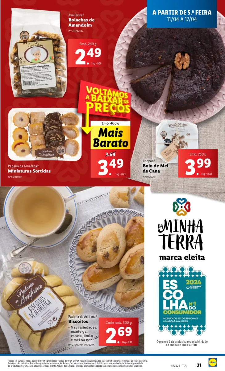Antevis&atilde;o Folheto LiDL Promo&ccedil;&otilde;es (11 a 18 abril)