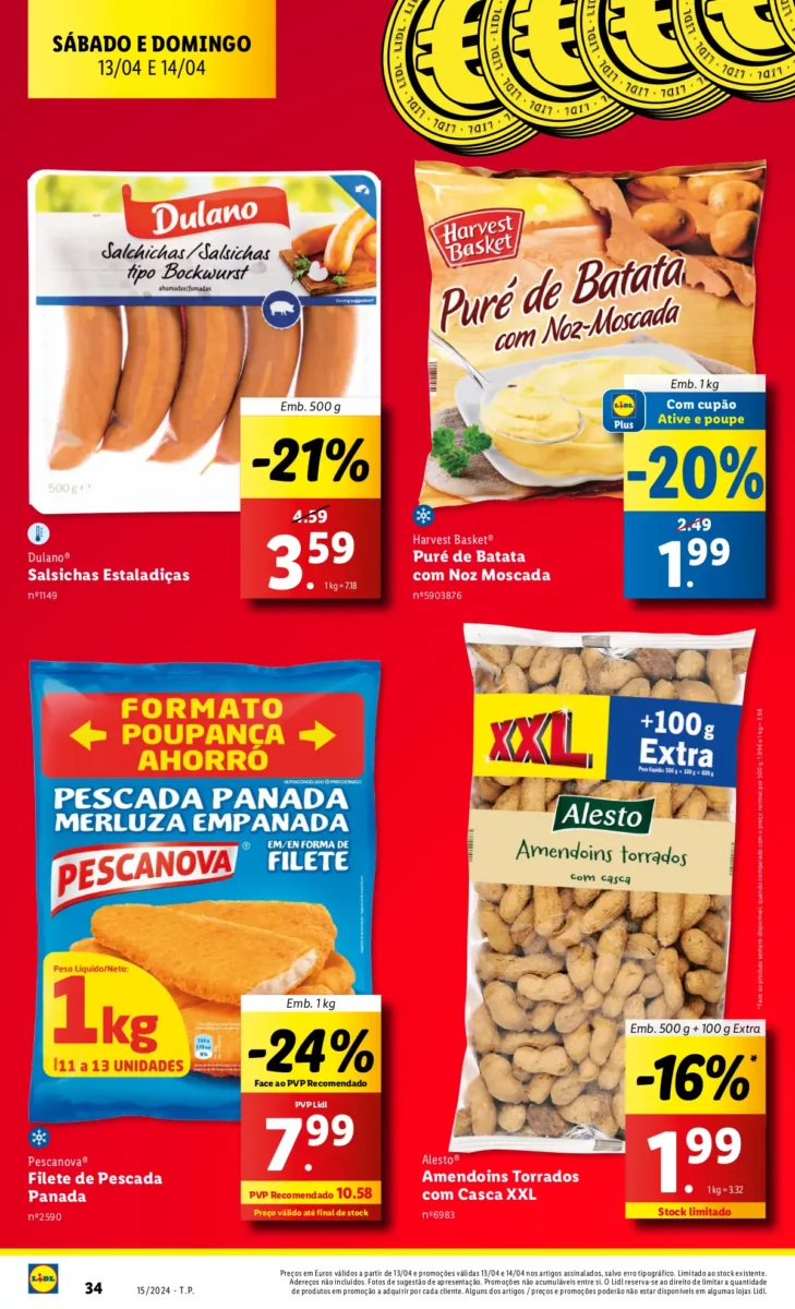 Antevis&atilde;o Folheto LiDL Promo&ccedil;&otilde;es (11 a 18 abril)