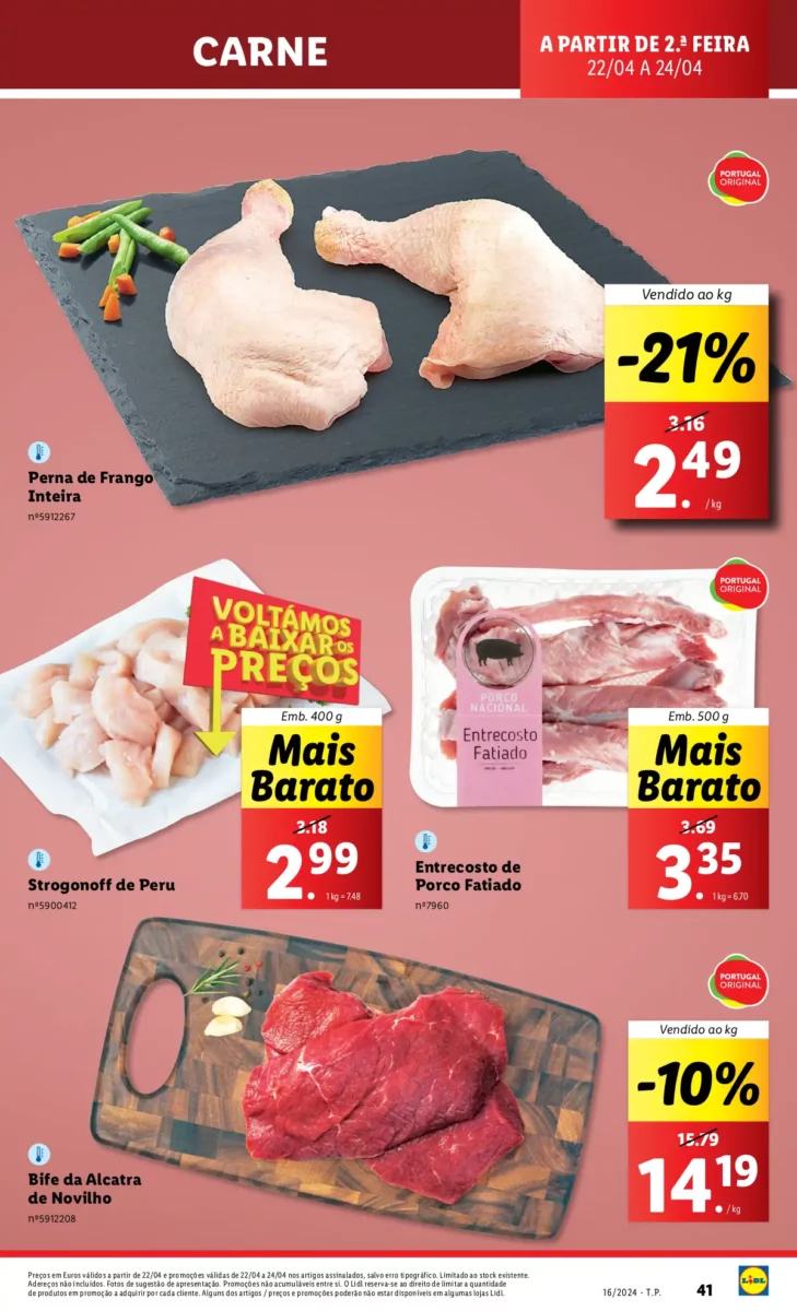 Antevis&atilde;o Folheto LiDL Promo&ccedil;&otilde;es (18 a 24 abril)