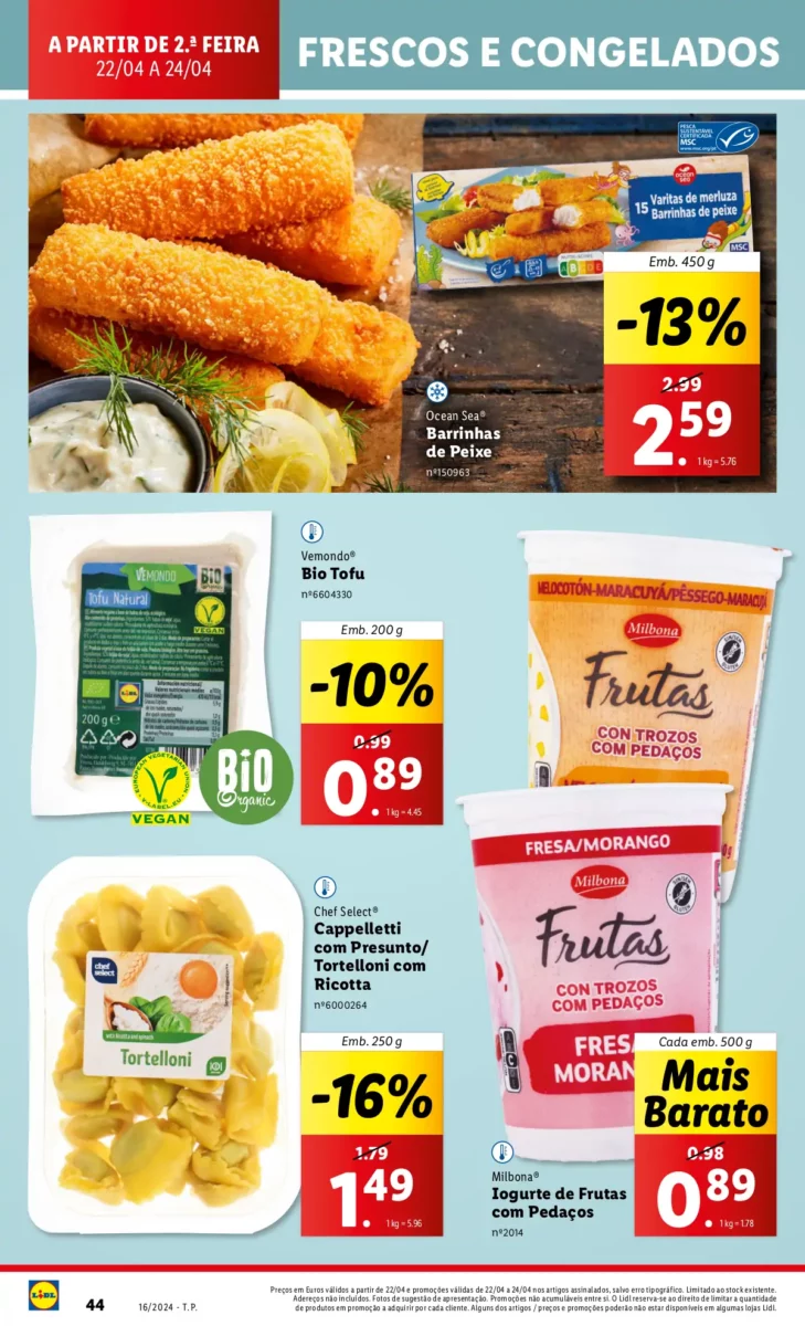 Antevis&atilde;o Folheto LiDL Promo&ccedil;&otilde;es (18 a 24 abril)