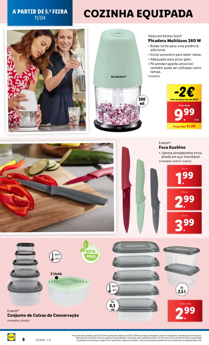 Antevis&atilde;o Folheto LiDL Promo&ccedil;&otilde;es (11 a 18 abril)