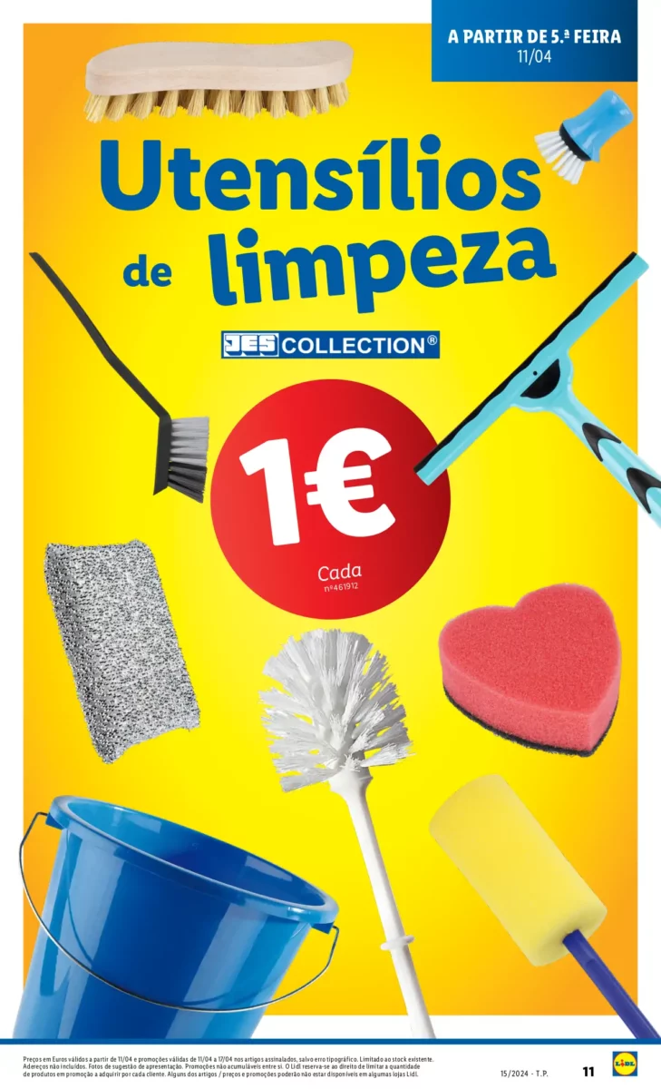 Antevis&atilde;o Folheto LiDL Promo&ccedil;&otilde;es (11 a 18 abril)