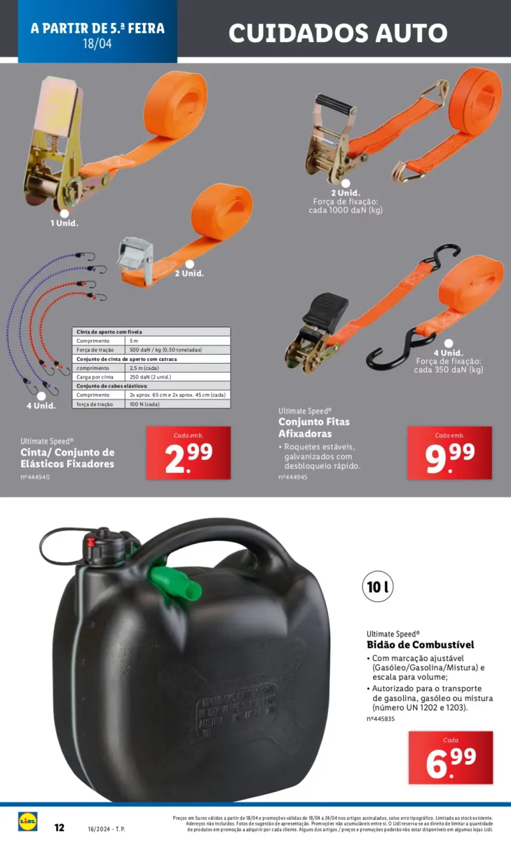 Antevis&atilde;o Folheto LiDL Promo&ccedil;&otilde;es (18 a 24 abril)