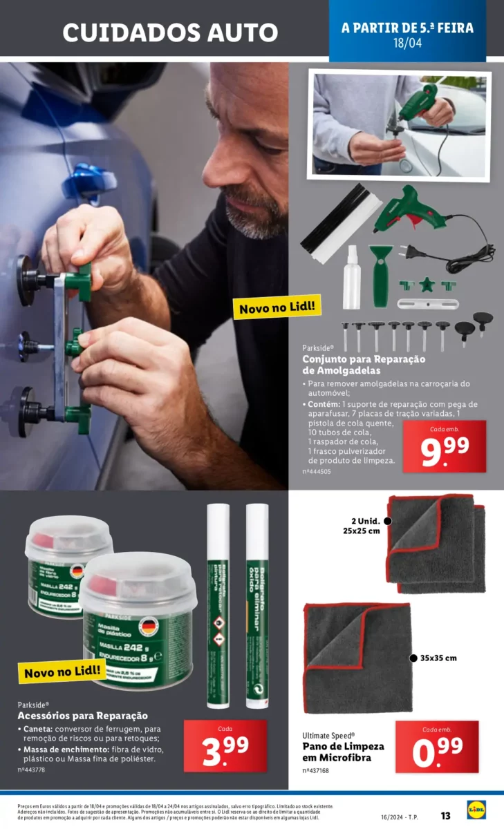 Antevis&atilde;o Folheto LiDL Promo&ccedil;&otilde;es (18 a 24 abril)