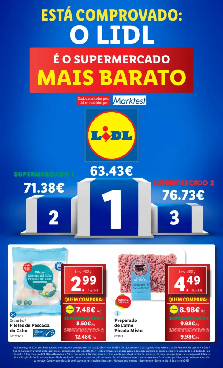 Antevis&atilde;o Folheto LiDL Promo&ccedil;&otilde;es (18 a 24 abril)