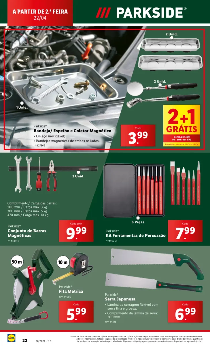 Antevis&atilde;o Folheto LiDL Promo&ccedil;&otilde;es (18 a 24 abril)