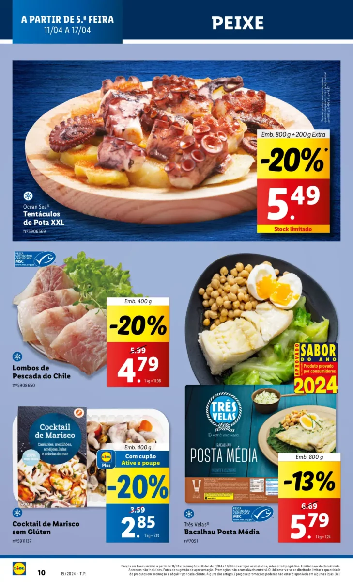 Antevis&atilde;o Folheto LiDL Promo&ccedil;&otilde;es (11 a 18 abril)