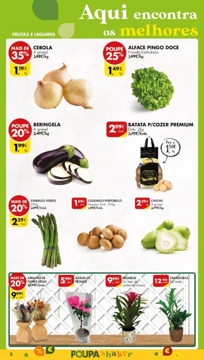 Antevis&atilde;o Folheto Pingo Doce (2 a 8 abril)