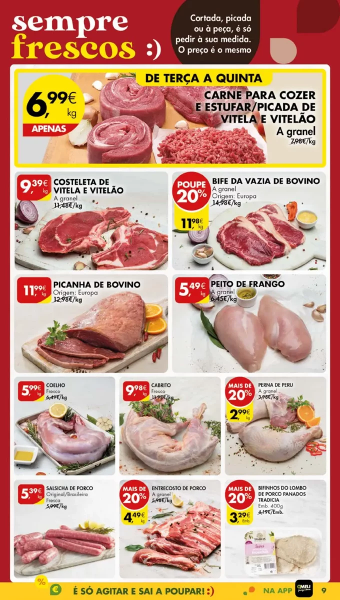 Antevis&atilde;o Folheto Pingo Doce (9 a 15 abril)