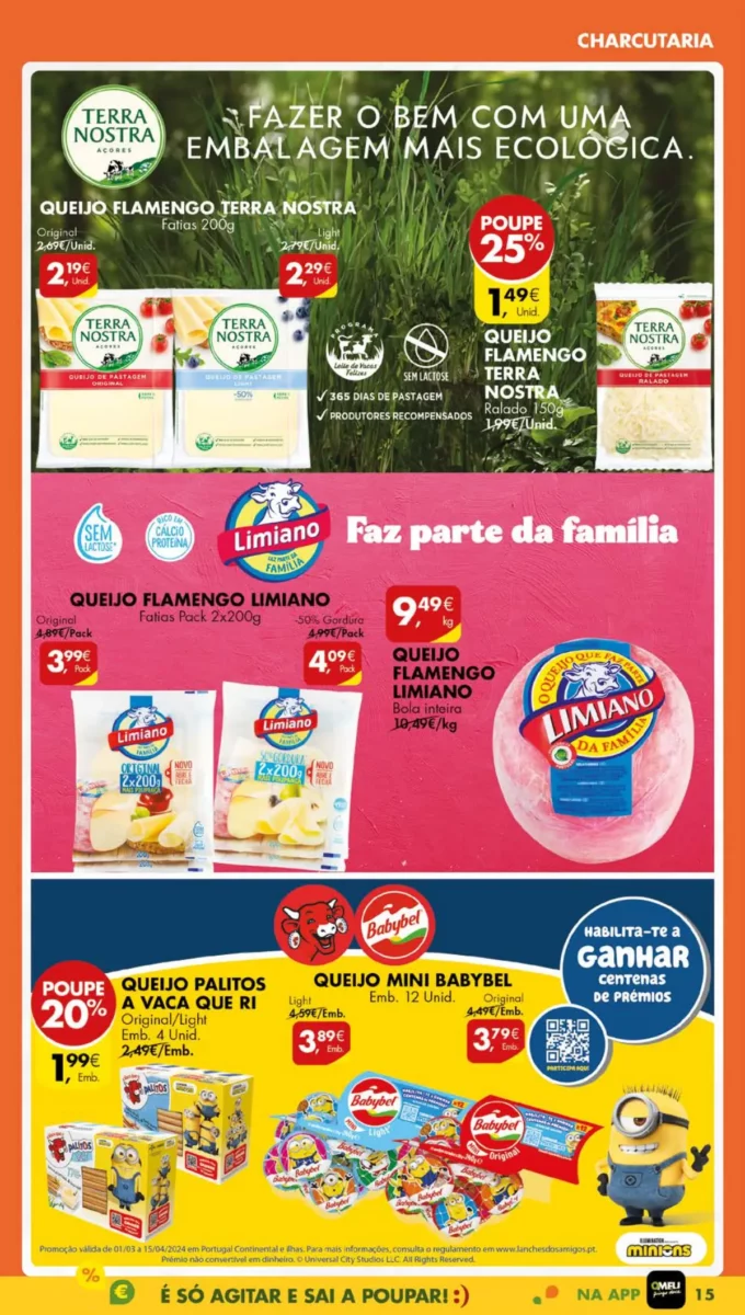 Antevis&atilde;o Folheto Pingo Doce (9 a 15 abril)