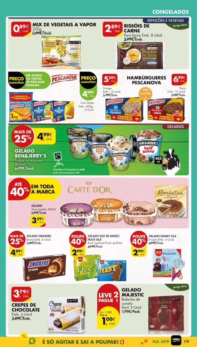 Antevis&atilde;o Folheto Pingo Doce (9 a 15 abril)