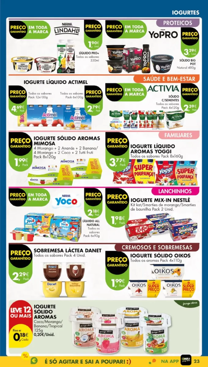 Antevis&atilde;o Folheto Pingo Doce (9 a 15 abril)