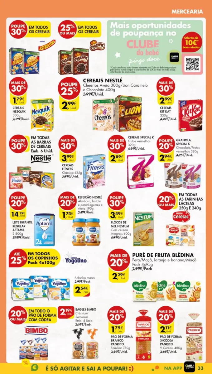 Antevis&atilde;o Folheto Pingo Doce (9 a 15 abril)