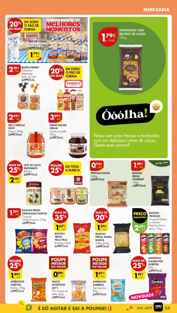 Antevis&atilde;o Folheto Pingo Doce (2 a 8 abril)