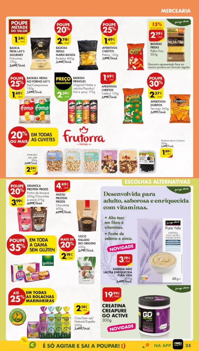Antevis&atilde;o Folheto Pingo Doce (9 a 15 abril)