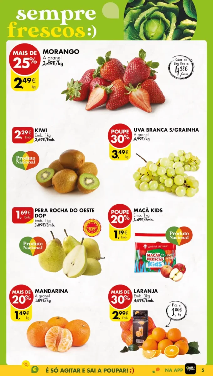 Antevis&atilde;o Folheto Pingo Doce (9 a 15 abril)