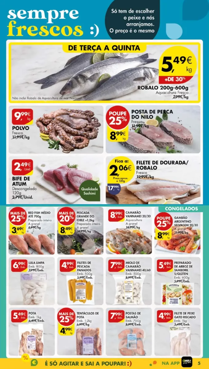 Antevis&atilde;o Folheto Pingo Doce (2 a 8 abril)