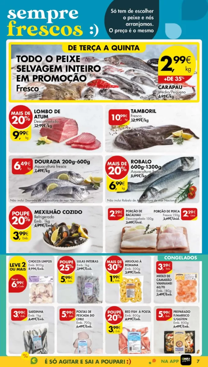 Antevis&atilde;o Folheto Pingo Doce (9 a 15 abril)