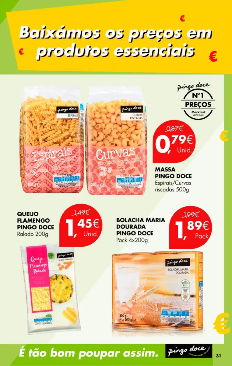 Antevis&atilde;o Folheto Pingo Doce fim-de-semana (12 a 15 abril)