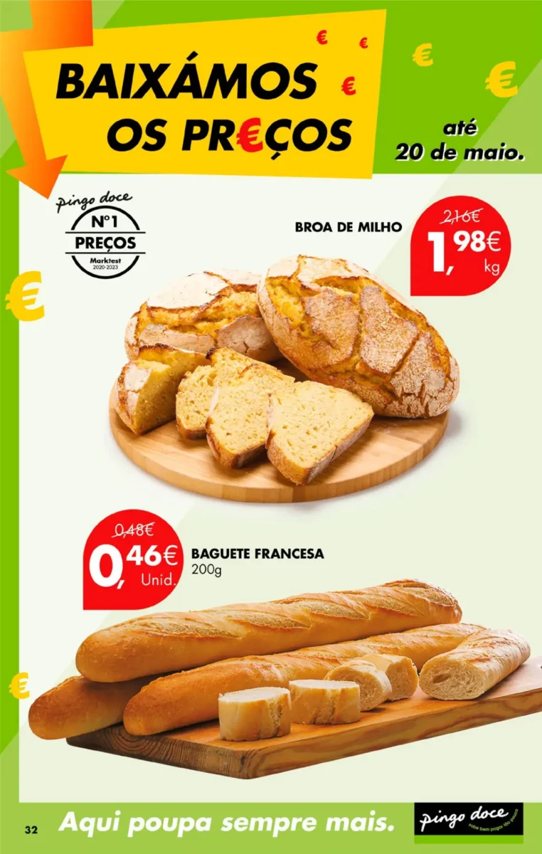 Antevis&atilde;o Folheto Pingo Doce fim-de-semana (12 a 15 abril)