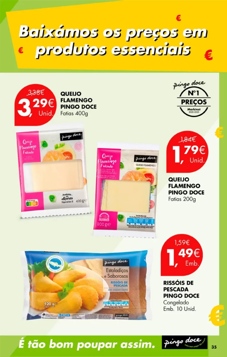 Antevis&atilde;o Folheto Pingo Doce fim-de-semana (12 a 15 abril)