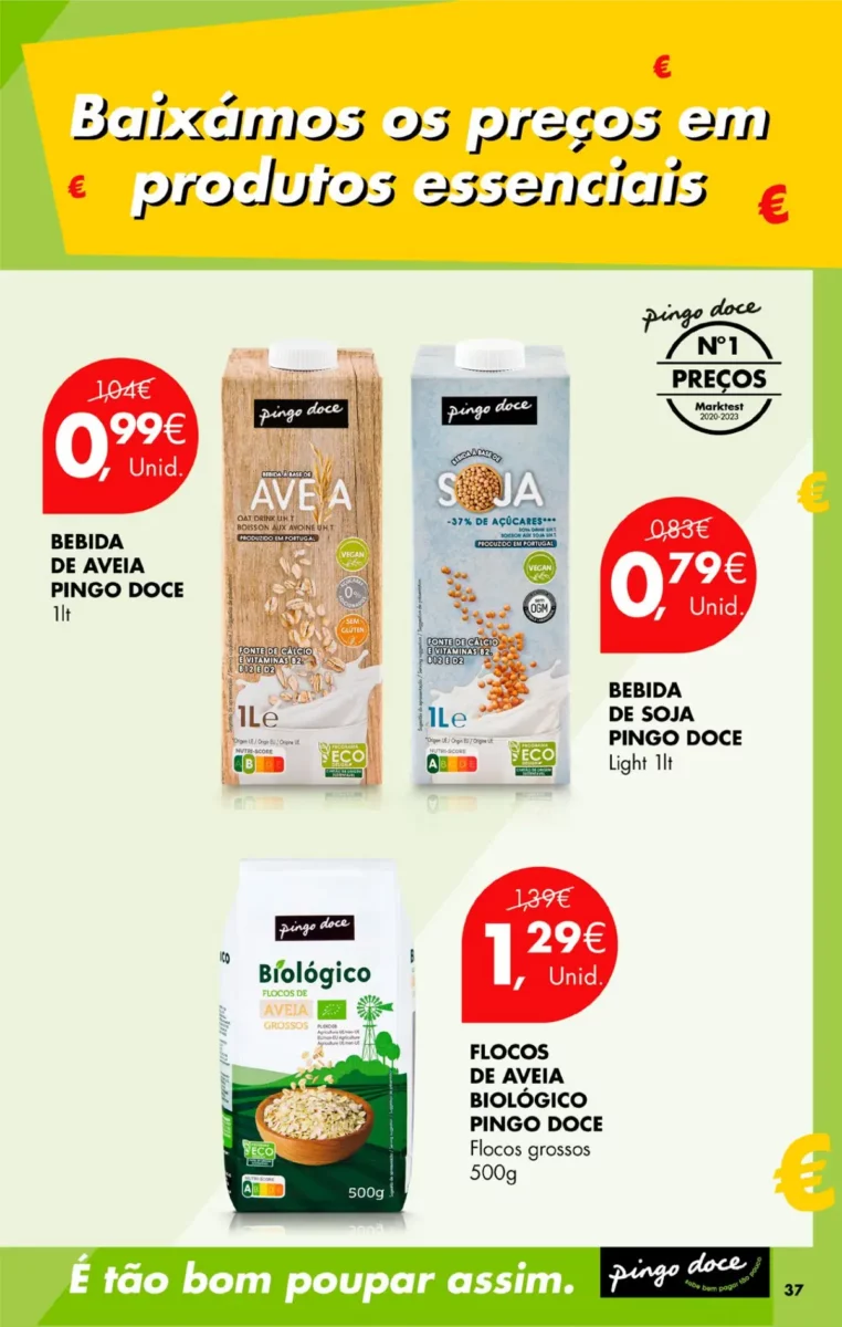 Antevis&atilde;o Folheto Pingo Doce fim-de-semana (12 a 15 abril)