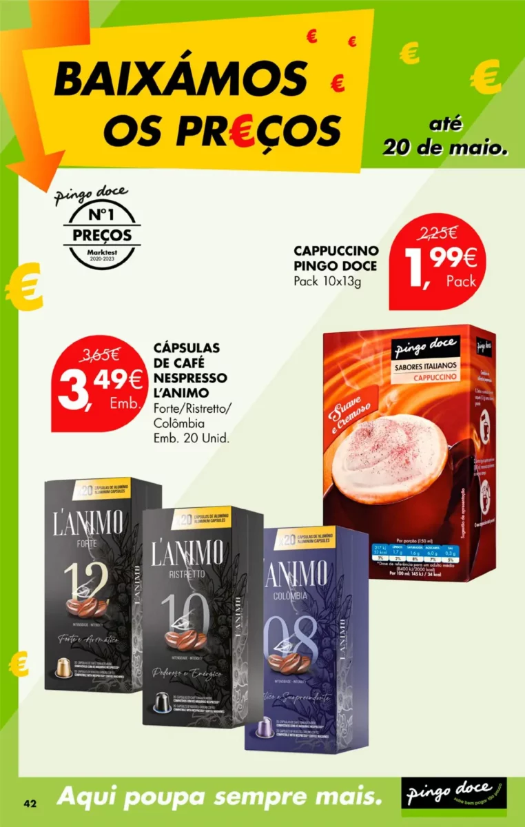 Antevis&atilde;o Folheto Pingo Doce fim-de-semana (12 a 15 abril)