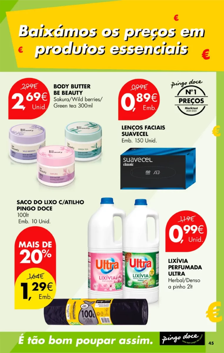 Antevis&atilde;o Folheto Pingo Doce fim-de-semana (12 a 15 abril)