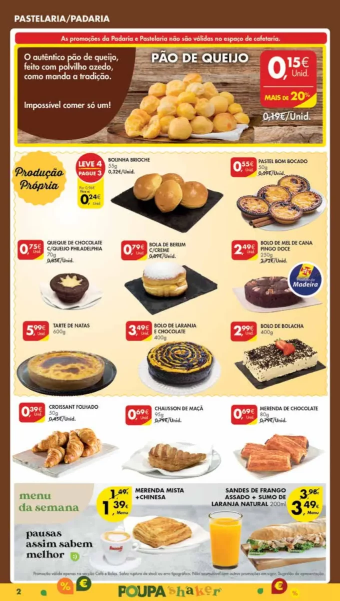 Antevis&atilde;o Folheto Pingo Doce Madeira (9 a 15 abril)
