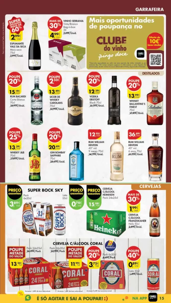 Antevis&atilde;o Folheto Pingo Doce Madeira (9 a 15 abril)