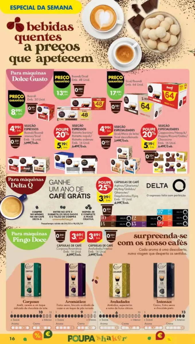 Antevis&atilde;o Folheto Pingo Doce Madeira (2 a 8 abril)