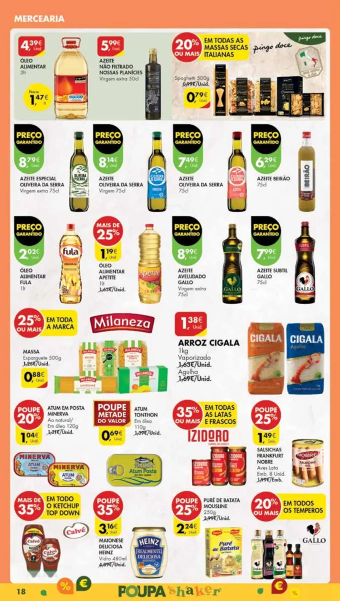 Antevis&atilde;o Folheto Pingo Doce Madeira (9 a 15 abril)